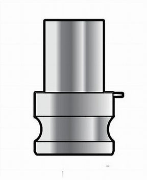 AWSP500AL-10A 5 Pipe x Male Cam and Groove Part AWSP Adapter
