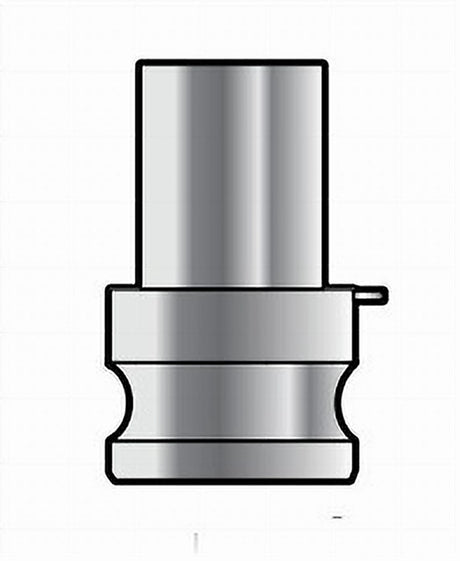 AWSP500AL-10A 5 Pipe x Male Cam and Groove Part AWSP Adapter