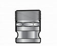 F400FAL 4 Male NPT x Male Cam and Groove Part F Adapter