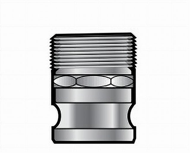 F400FAL 4 Male NPT x Male Cam and Groove Part F Adapter