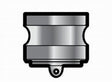 W600FSS 6 Male Cam and Groove Dust Plug