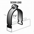 TCL-800 8 OD Tube Clamp 2 Sets per Package