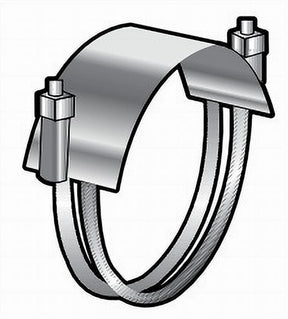 SDBC800 8 Spiral Double Bolt Coupling CCW for PVC Corrugated Hose