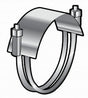 SDBC800 8 Spiral Double Bolt Coupling CCW for PVC Corrugated Hose