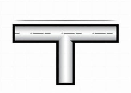 11TEE600 11 Gauge 6 OD Tube Tee