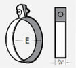 TH-1400 14 OD Tube Hanger Galvanized
