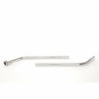 Flexaust 22C5 Wand,2 Bend,2 Pc,Chrome Plated Steel,1.5 Inch Vacuum Wand for industrial vacuum cleaning systems