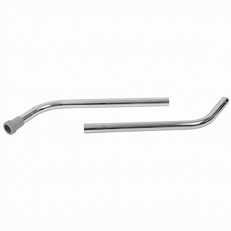 Flexaust 22CP5 Wand 2 Bend 2 Pc. Cr.Pl. Steel Vacuum Wand for industrial vacuum cleaning systems