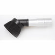 Flexaust 803BLKMR Dust Brush Black 2-3/4 Inch, .010 for industrial vacuum cleaning systems