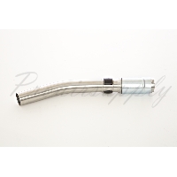 Type 9 7025BSS Stainless Stel 7025BSS Stainless Steel 1.5 Inch Vacuum Tool Curved Wand 1.5 Hose Reduces to 1-1/4 Pickup Floor Rod 11 Inches Long 11 Inches Long