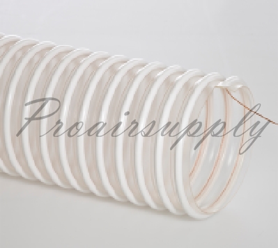 Pharmaceutical Hose FlexStat CR Hose Flexaust Static Dissipative Clean Room Urethane Hose