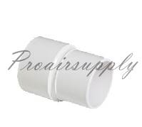 Flex Tube White Hose Screw Cuffs from 1.25 inch to 4 inch