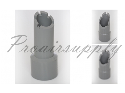 30 and 45 degree mitered and notched vacuum cleaning nozzles