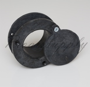 High Temperature Garage Exhaust Hoses 2.5 Inch Rubber Door Port Accessory