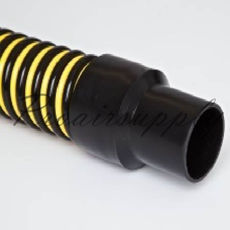 Safety Yellow Plastic Industrial Central Stationary Portable Vacuum Hose