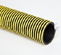 Safety Yellow Hose Black conductive commercial industrial central vacuum system hose to control static electricity