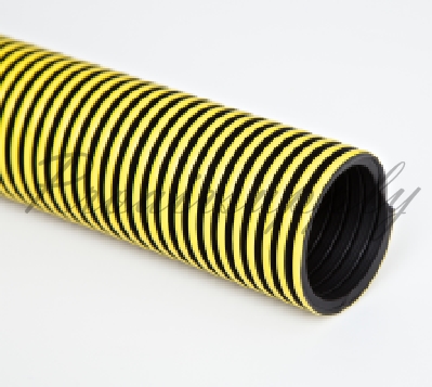 Safety yellow abrasion resistant industrial central vacuum systems hose for portable stationary vacuum cleaners