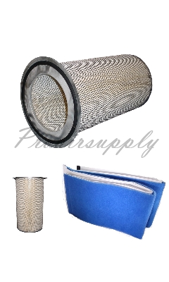 Clark 1244743 OC Open Closed with Round Flange After Market Replacement Cartridge Filters